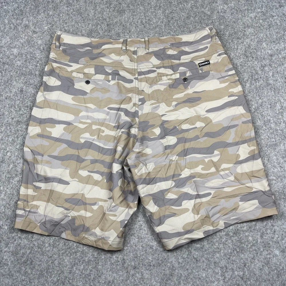 Hooey Shorts Mens XL Camo Stretch Lightweight Outdoor Hiking Western 9